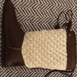 Michael Kors boots. Size 6. Dark leather.